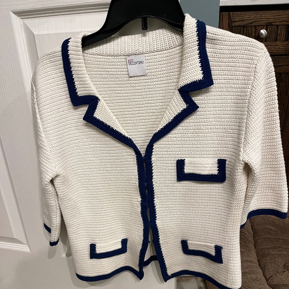 Red Valentino sweater jacket